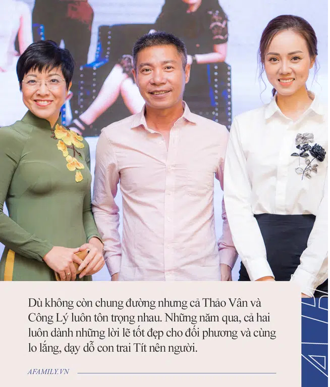 Con trai Công Lý vui vẻ đi dự đám cưới bố, lên phát biểu vài câu mà ai cũng khen nức nở: Mẹ Thảo Vân dạy con quá khéo!-2