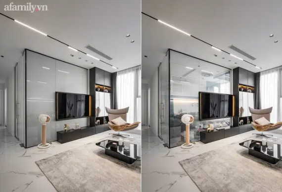 Căn hộ sở hữu các tiện nghi cực thông minh của đôi vợ chồng trẻ ở Hà Nội-13