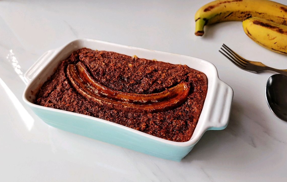 Thèm bánh mà nơm nớp lo tăng cân thì phải làm ngay món bánh chuối yến mạch xốp mềm này nhé chị em-5