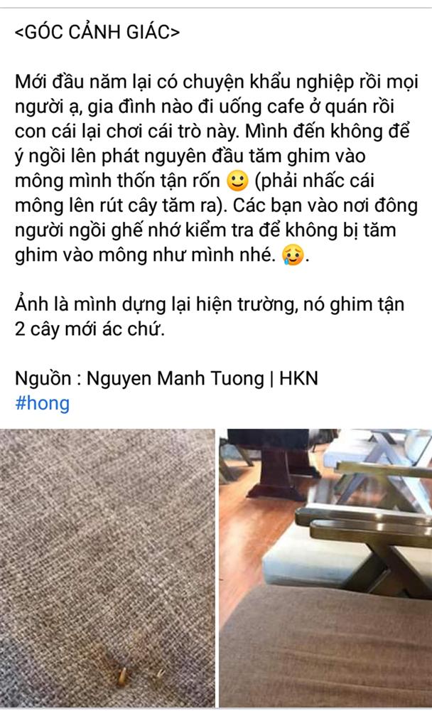 Đi uống cà phê, người đàn ông tá hỏa khi bị vật nhọn đâm vào vùng nhạy cảm-1