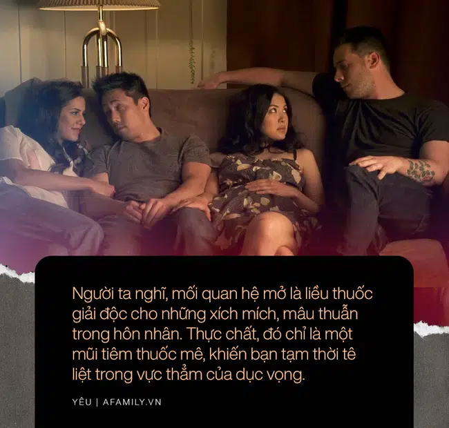 Trượt dốc lao theo những cơn thác loạn trong mối quan hệ mở và lời đề nghị trò chơi bệnh hoạn của chồng khiến cô vợ bừng tỉnh-2