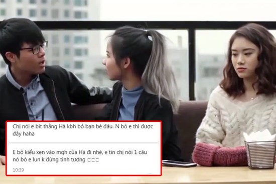 Bị bạn thân khác giới của người yêu hết cà khịa rồi quay ra đe dọa, cô gái đáp trả vài câu khiến đối tượng “tắt điện”