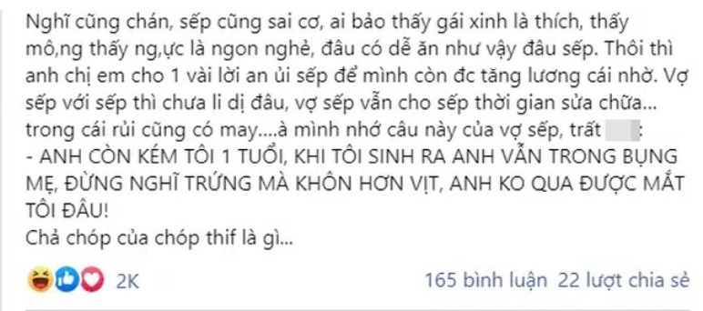 Vợ Phó giám đốc dàn trận cao tay khiến chồng lọt hố, chỉ dùng vài câu nói cũng đủ khiến gã đàn ông ngoại tình run như cầy sấy, xin tha thứ-1