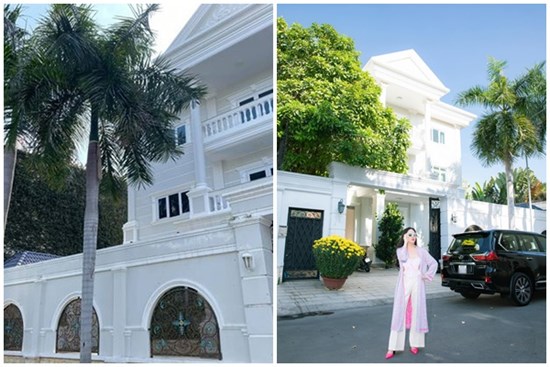 Biệt thự trắng của Phượng Chanel: Bên ngoài bề thế, bên trong tàm tạm, nhìn chênh lệch đôi chút