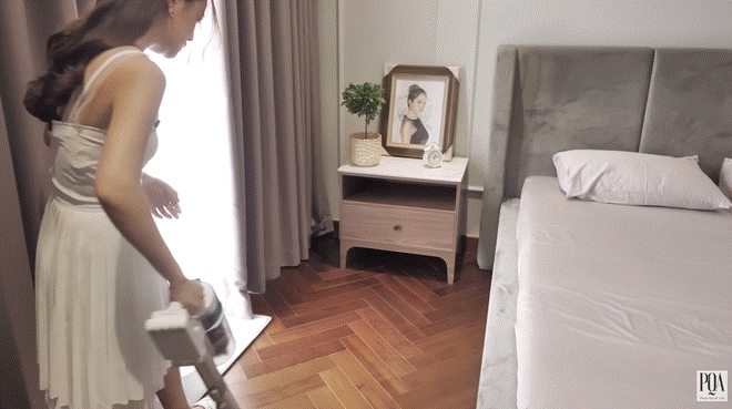 Căn hộ cao cấp màu trắng trang nhã của Phạm Quỳnh Anh: Nhiều đồ nội thất thông minh, phòng để đồ hiệu khiêm tốn-8