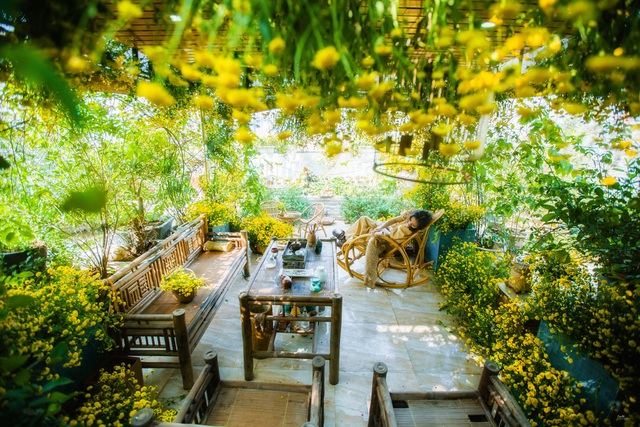 Vườn hoa 200m2 trên sân thượng, đẹp như tiên cảnh của mẹ đảm Hà thành-12