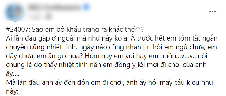 Sao em bỏ khẩu trang ra khác thế???, chàng trai sốc tận óc vì nhan sắc thật của bạn gái vừa quen-1