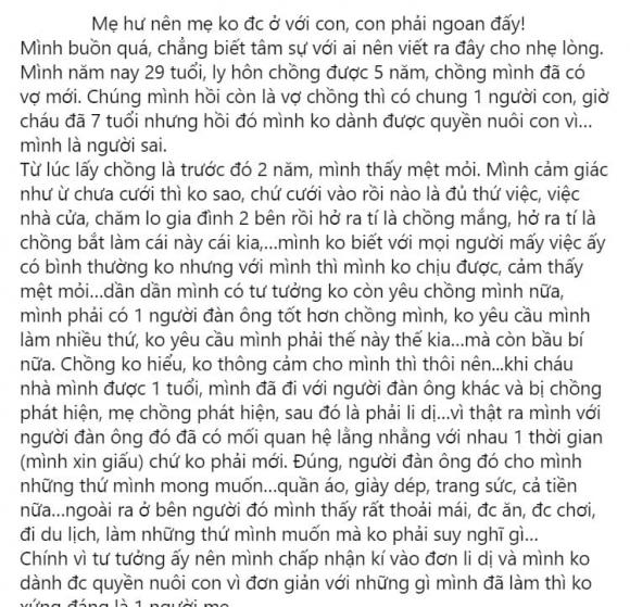 Chán chồng vì bắt lo chuyện nhà cửa, vợ ngoại tình và được chiều chuộng hết mực nhưng cái kết lại không như mơ-1