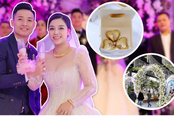 Con gái Bùi Tiến Dũng khóc nhè trong lễ cưới bố mẹ-10