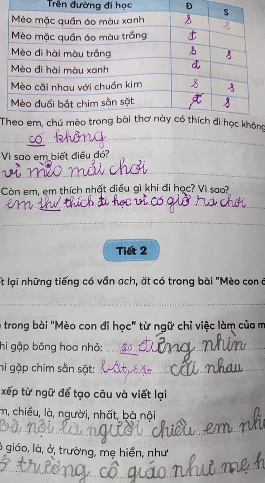 Cậu bé lớp 1 khẳng định chắc nịch thích đi học nhưng nghe lý do ai cũng choáng, mẹ còn phải kêu trời: Khổ tâm hết sức!-3