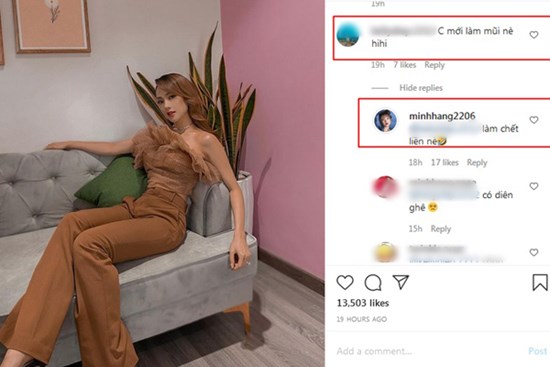 Minh Hằng đáp trả bằng 1 câu 'thề độc' khi bị 'tố' sửa mũi