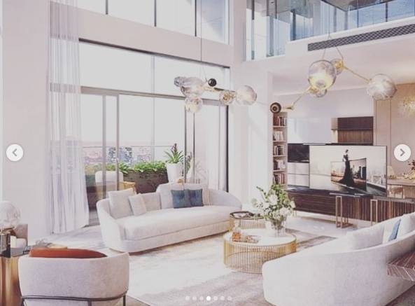 Gia tăng dân số quá nhanh, Hằng Túi lại bật mí tổ ấm mới, lần này là 1 căn penthouse 600m2: Đỉnh thế này ai chơi lại chị?-2