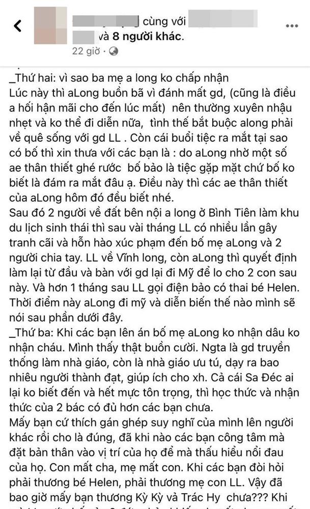 Bạn bè tiếp tục tiết lộ sự thật về mối quan hệ của vợ hai với Vân Quang Long trước khi qua đời: Không liên lạc, chỉ biết đòi tiền-4