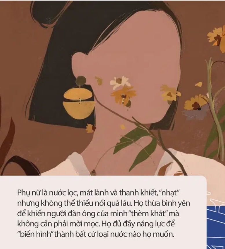 Em gái mưa nhắn tin: Phụ nữ thông minh gây nghiện giống cafe, đàn bà an phận vô vị như nước lọc, vợ chỉ làm một điều đúng 3 ngày mà chồng van vỉ xin tha-1