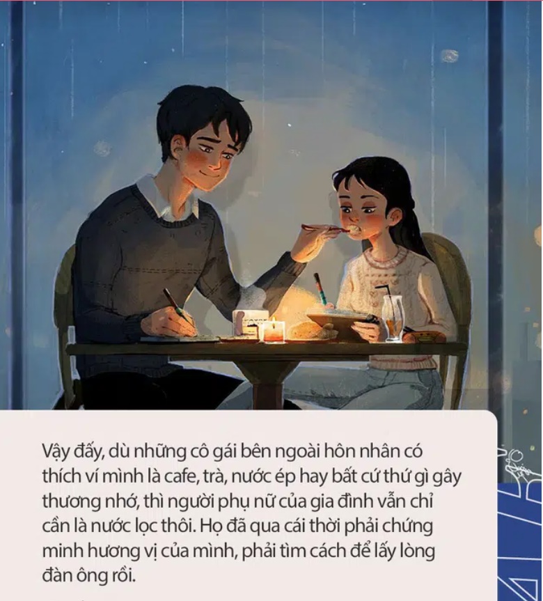 Em gái mưa nhắn tin: Phụ nữ thông minh gây nghiện giống cafe, đàn bà an phận vô vị như nước lọc, vợ chỉ làm một điều đúng 3 ngày mà chồng van vỉ xin tha-2