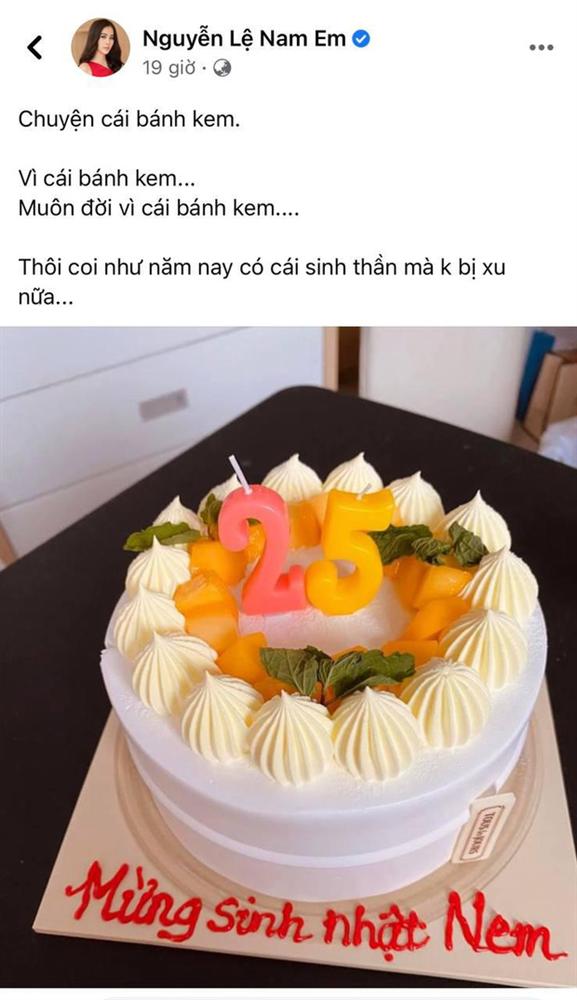 Nam Em hạnh phúc vì được người ấy” tặng bánh sinh nhật, nhưng bị soi chi tiết nghi cà khịa” vụ với Trường Giang năm xưa-1