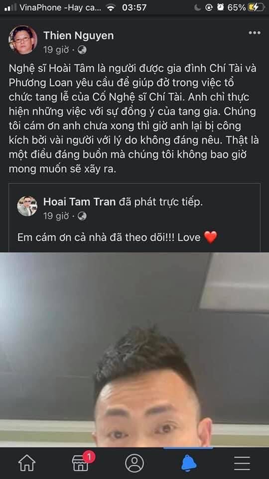 Anh trai Chí Thiện bất ngờ lên tiếng chuyện Hoài Tâm tố Dũng Taylor nói không đúng về Chí Tài-3