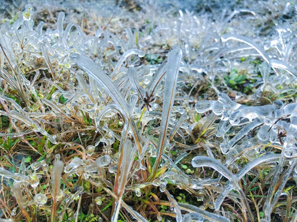 Ùn tắc đèo Ô Qúy Hồ - Sa Pa do nhiều du khách đổ lên xem băng tuyết-2