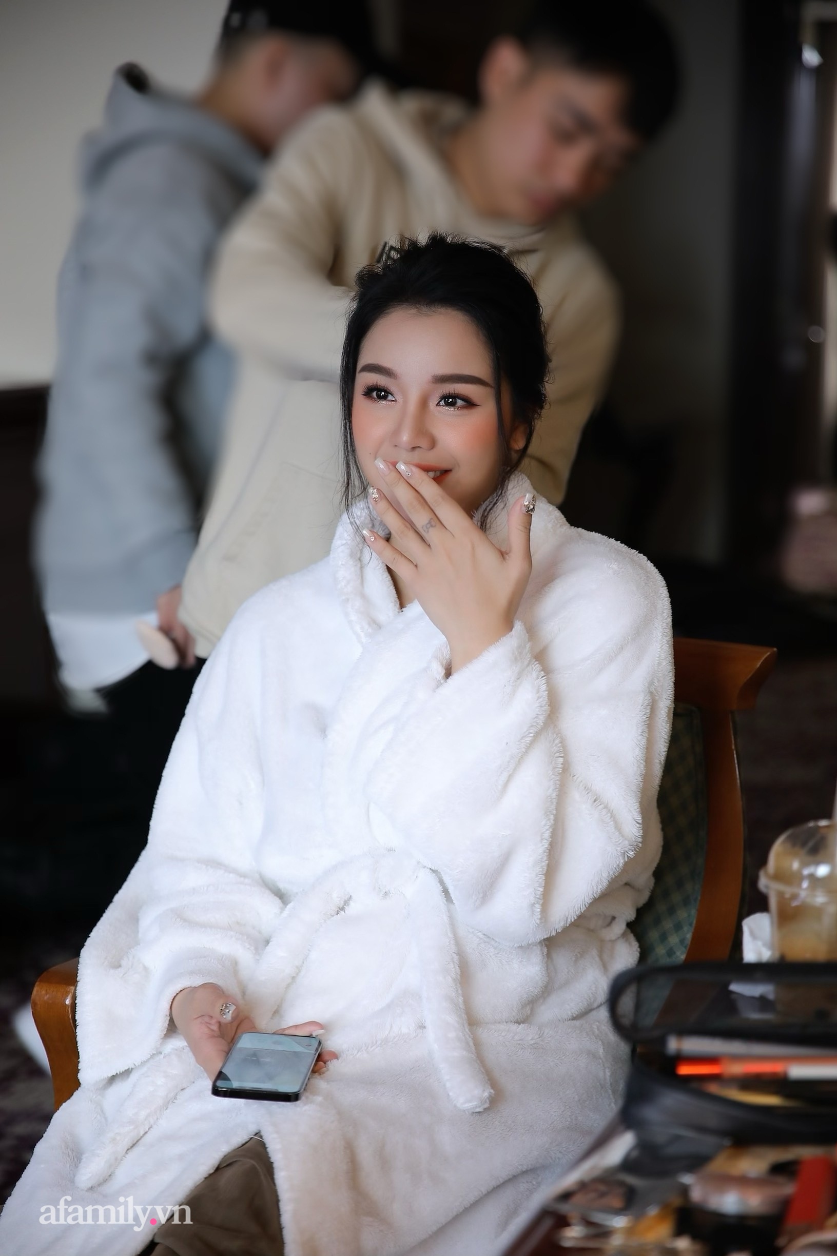 Hình ảnh đầu tiên của cặp đôi Bùi Tiến Dũng - Khánh Linh ở khách sạn tổ chức đám cưới tại Hà Nội, nhan sắc cô dâu xinh đến ngỡ ngàng-8