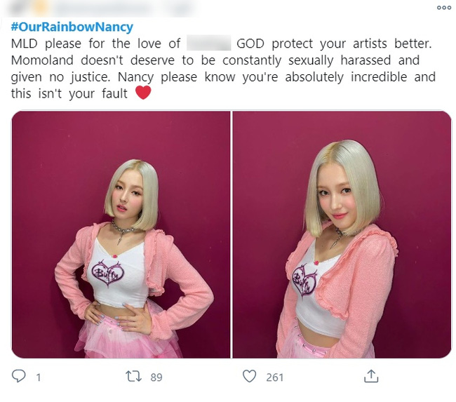 Biến căng: Nancy (MOMOLAND) bị lộ ảnh nhạy cảm khi đang thay đồ biểu diễn, là do fan Việt chụp lén?-5