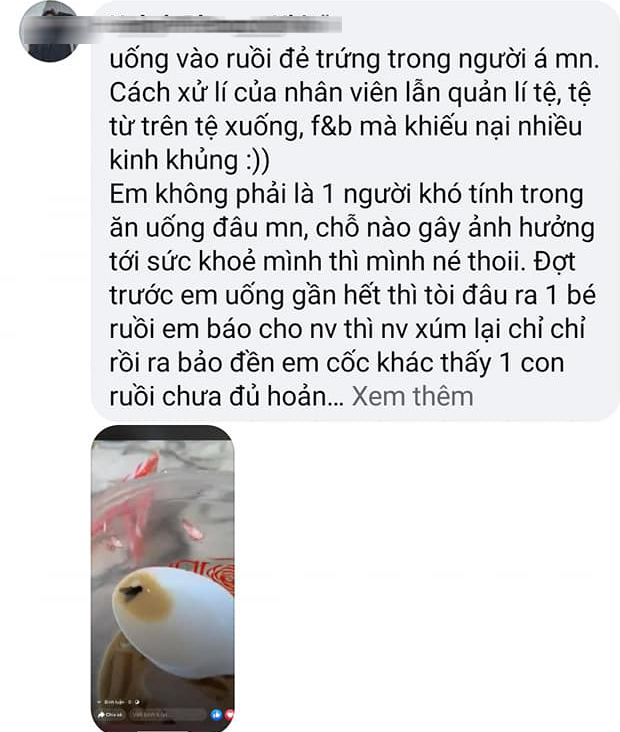 Dậy sóng mạng xã hội Đà Nẵng: Khách tố ly trà sữa có giòi, ngay lập tức bị hàng loạt người lạ đe dọa-6