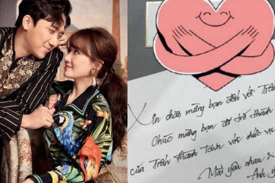 Hari Won hé lộ thư tay