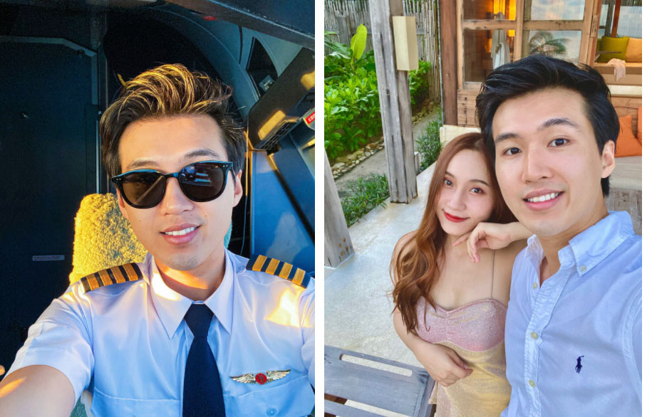 Lần đầu ngồi máy bay do người yêu lái gây sốt TikTok vì bồ cơ trưởng quá xịn, trend này có thách cũng không đu nổi-3