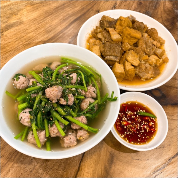 Lê Phương có món tủ là thịt ba chỉ kho trứng quá hấp dẫn khiến chồng không gầy nổi-6