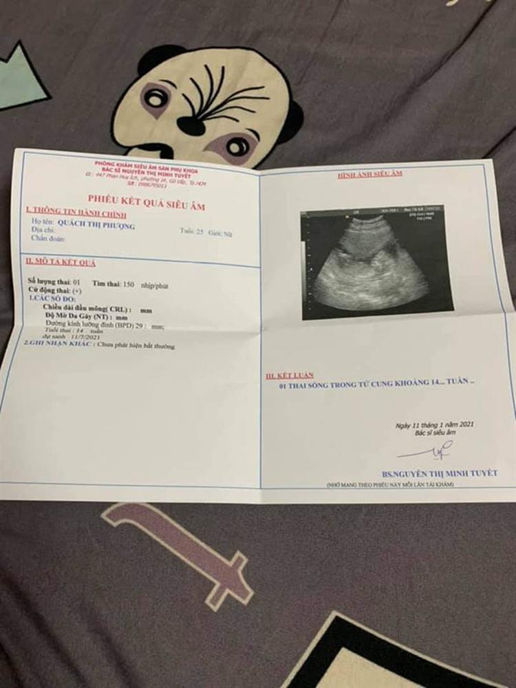 Hậu đám cưới với chú rể đại gia giấu mặt, Phượng Thị Nở khoe đã có thai được 3 tháng, hé lộ giới tính em bé-4