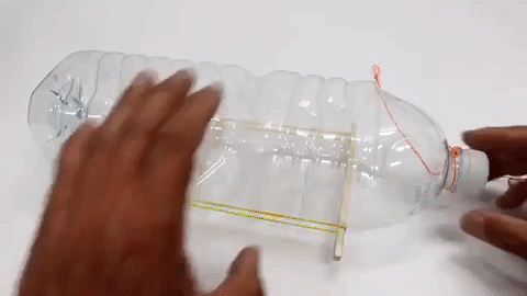 Cách bẫy chuột bách phát bách trúng: Chỉ cần 1 đôi đũa và 1 chiếc chai nhựa-5