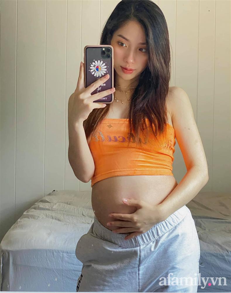Hot mom có gần 200 nghìn người theo dõi trên MXH: Mang thai đến tháng cuối chỉ tăng 10kg, chỉ cách ăn uống vào con đơn giản không tưởng-2