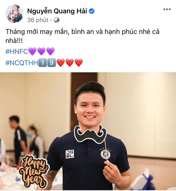 Hết bị diễn viên Huỳnh Anh đến tình cũ thi nhau cà khịa, Quang Hải có động thái đầu tiên trên MXH-1