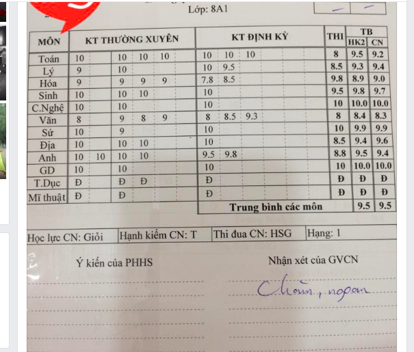 Mùa khoe bảng điểm lung linh của con lại về khiến dân mạng bội thực, 1 ông bố ở TP.HCM mệt mỏi đến mức phải ra thông báo cực rắn như này-1