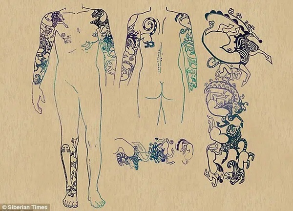 Xác ướp công chúa 2.500 tuổi có hình xăm điệu nghệ khiến giới khoa học bối rối, người dân cương quyết không công khai ảnh với lý do khó hiểu-4