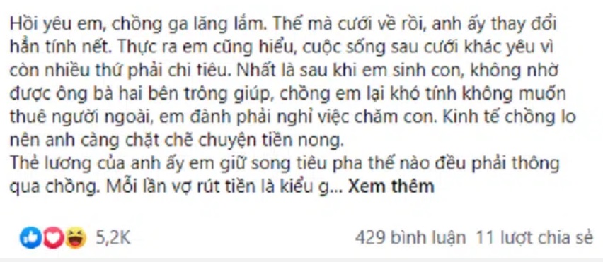 Vợ mua chiếc váy, chồng quát không đưa tiền nữa để xem lấy gì phá” nhưng 1 tháng sau những sự việc liên tiếp xảy ra khiến anh tái mặt-1
