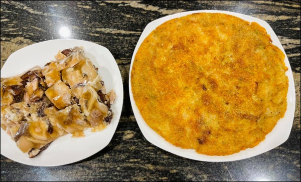 Lã Thanh Huyền đón Tết sớm, bàn ăn toàn món ngon truyền thống, riêng bánh chưng rán hấp dẫn&nbsp;hợp cảnh ngày đông&nbsp;lạnh-6