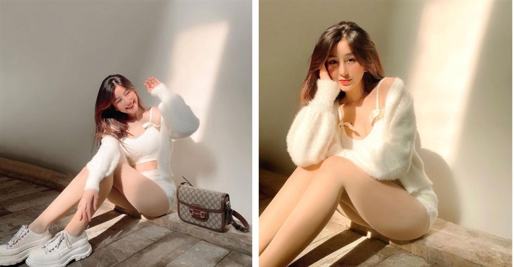 Võ Ngọc Trân thay đổi 180 độ khi đi học quân sự, so với hình ảnh cực đốt mắt trên MXH có còn xinh?-3