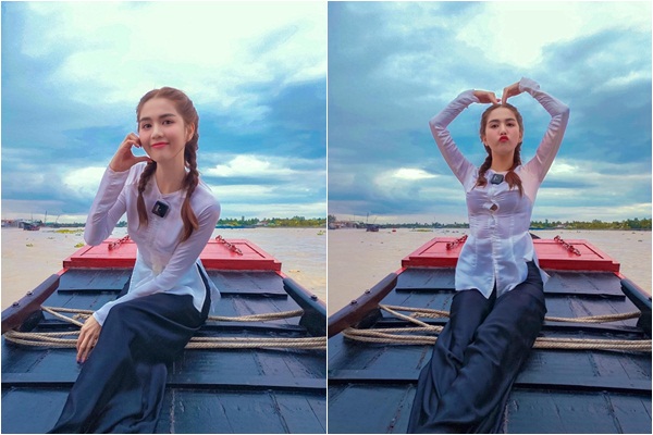 3 kiểu tóc hack tuổi’ giúp Ngọc Trinh nhìn trẻ như gái 18-6