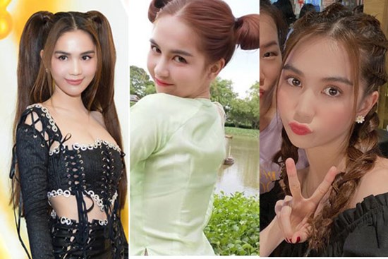 3 kiểu tóc 'hack tuổi’ giúp Ngọc Trinh nhìn trẻ như gái 18