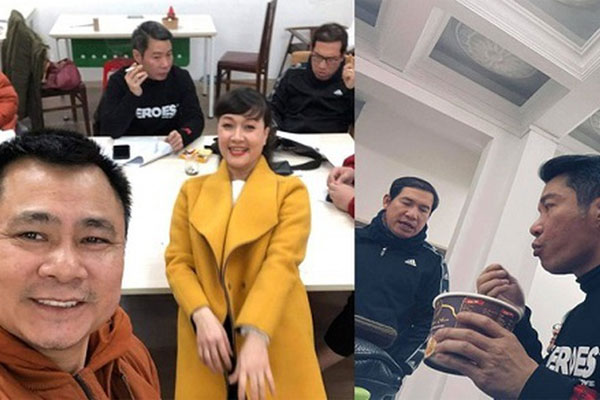 Ảnh hậu trường Táo Quân 2021 hé lộ bữa ăn vội của dàn nghệ sĩ tập luyện tận khuya: Nhìn bàn ăn mà fan không khỏi lo lắng!-6