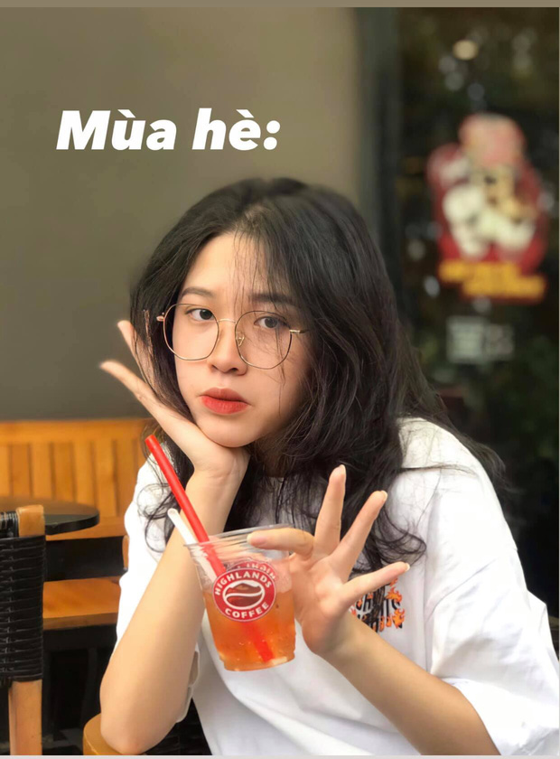 Nữ sinh khác một trời một vực khi đi học mùa hè và mùa đông: Ai bảo nhan sắc không thể đổi trắng thay đen!-1