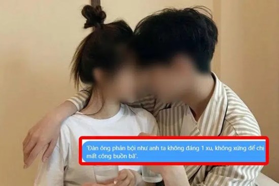 Bị người thứ 3 nhắn tin đến, cô gái vỡ lẽ chuyện bị