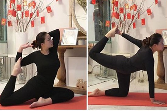 Hậu bị chê phát tướng, Phan Như Thảo khoe ép mỡ đón năm mới