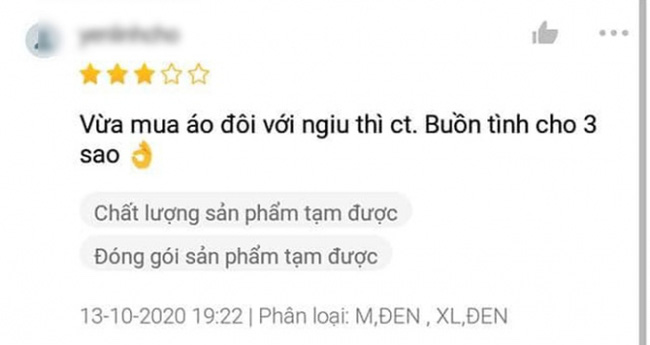 Lý do vote 4 sao của cô gái khiến chủ shop chỉ biết cạn lời còn dân mạng thì được phen cười ngất-6