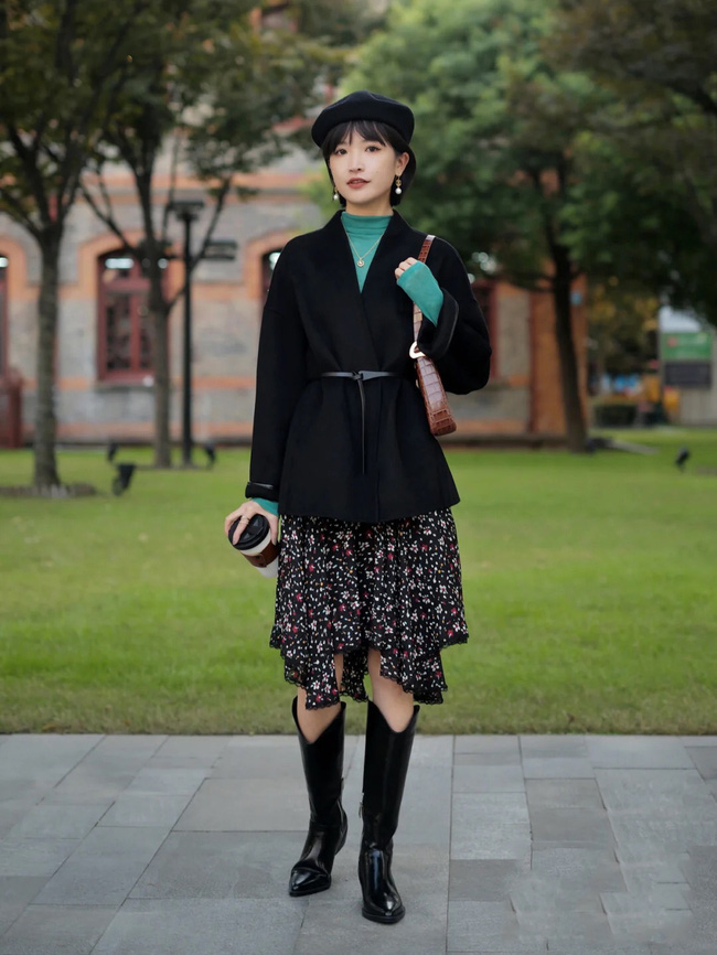 Street style Châu Á: Học được cả loạt cách mix đồ hay ho để Tết này chẳng lo mặc xấu-11