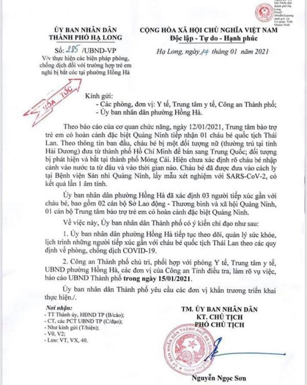 Nghi vấn người phụ nữ quê Hải Dương bắt cóc cháu bé quốc tịch Thái Lan bán sang Trung Quốc-1