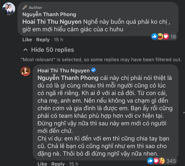 Quản lý cũ Hương Giang tag tên dưới post đấu tố, HH Thu Hoài đáp lại đầy bất ngờ, khiến dân tình tâm phục khẩu phục-1