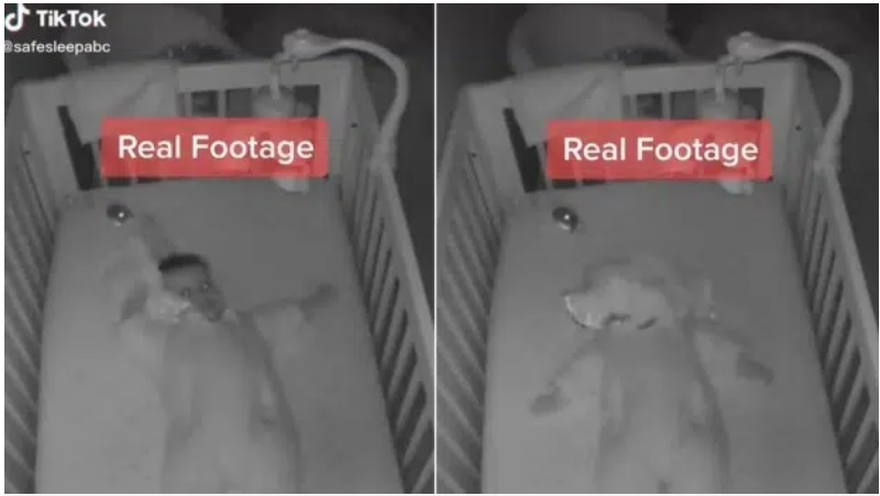 Bố mẹ kinh hoàng khi thấy con giãy giụa suýt chết ngạt trong cũi bởi một vật dụng vô cùng quen thuộc nhà nào cũng sắm cho con-1