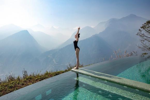 Hoa hậu Giáng My gây sốt khi diện bikini khoe thân hình nóng bỏng giữa tiết trời 10 độ C-6