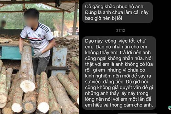 Tin nhắn sau nửa năm của anh thợ làm hỏng chuyện khiến ai cũng bất ngờ khi đọc